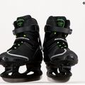 Pattini Rollerblade Spark Ice nero verde da uomo 9