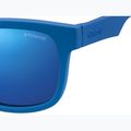 Occhiali da sole Polaroid PLD 8020/S blu/grigio blu multistrato polarizzati per bambini 3