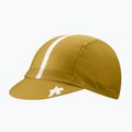 Cappellino da ciclismo con visiera ASSOS Endurance P1 golden yellow