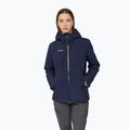 Giacca impermeabile da donna Mammut Linard HS Thermo Hooded Jacket Women marine