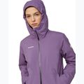 Giacca impermeabile da donna Mammut Linard HS Thermo Hooded Jacket Women paloja 5