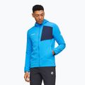 Felpa da trekking uomo Mammut Madris Light ML Hooded Jacket Men glacier blue/marine