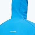 Felpa da trekking uomo Mammut Madris Light ML Hooded Jacket Men glacier blue/marine 6