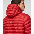 Giacca imbottita da uomo Mammut Albula IN Hooded Jacket Men dark mammut red 7