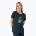 T-shirt donna super.natural Preikestolen Cliffs Tee blueberry/feather grey/copper