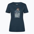 T-shirt donna super.natural Preikestolen Cliffs Tee blueberry/feather grey/copper 3