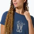 T-shirt donna super.natural Flower Boots Tee ocean blue/feather grey 3