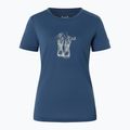 T-shirt donna super.natural Flower Boots Tee ocean blue/feather grey 4