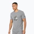 T-shirt da uomo super.natural Carski cashmere grey melange/various