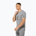 T-shirt da uomo super.natural Carski cashmere grey melange/various 3