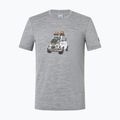 T-shirt da uomo super.natural Carski cashmere grey melange/various 5