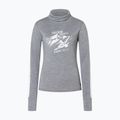 Maglione da donna Super.Natural Freeride Roll Neck cashmere grey melange / f. white / f. white 4