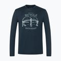 Longsleeve da uomo super.natural Bike Enthusiast blueberry/various 4