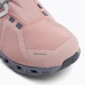 Scarpe da corsa da donna On Cloud 5 Waterproof rosa/fossile 8