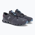 Scarpe da corsa On Cloud X 3 eclipse/magnet da uomo 4