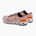 Scarpe da corsa da donna On Running Cloud X 3 rosa/sabbia 5