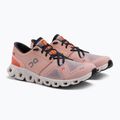 Scarpe da corsa da donna On Running Cloud X 3 rosa/sabbia 7
