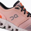 Scarpe da corsa da donna On Running Cloud X 3 rosa/sabbia 9