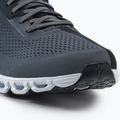 Scarpe da corsa On Running Cloudflow nero/turchese da uomo 7