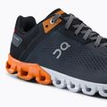 Scarpe da corsa On Running Cloudflow nero/turchese da uomo 8