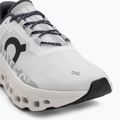 Scarpe da corsa da uomo On Running Cloudmonster allwhite 7