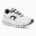 Scarpe da corsa da donna On Running Cloudmonster allwhite 8