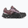 Scarpe da corsa impermeabili da donna On Cloudrunner nero/grape 4