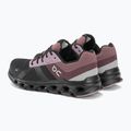 Scarpe da corsa impermeabili da donna On Cloudrunner nero/grape 5