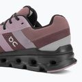 Scarpe da corsa impermeabili da donna On Cloudrunner nero/grape 11