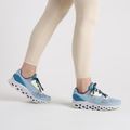 Scarpe da corsa On Cloudstratus da donna in chambray/lavanda 2