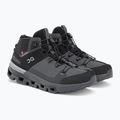 Scarpe da trekking da uomo On Running Cloudtrax nero/roccia 4