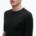 Camicia da uomo On Merino-T nero 4