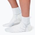 Calze da corsa On Running Performance Mid bianco/avorio per uomo 3
