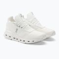 Scarpe da corsa On Running Cloudnova undyed bianco/bianco per donna 4