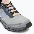 Scarpe da corsa On Cloudvista donna in lega/nero 7
