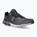 Scarpe da corsa On Running Cloudflow nero/asfalto da uomo 11