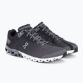 Scarpe da corsa On Running Cloudflow nero/asfalto da uomo 4