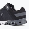 Scarpe da corsa On Running Cloudflow nero/asfalto da uomo 10