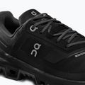 Scarpe da corsa da donna On Cloudventure Waterproof nero 10