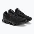 Scarpe da corsa da donna On Cloudstratus nero 5