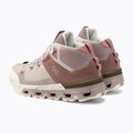 Scarpe da trekking da donna On Running Cloudtrax rosa/avorio 3