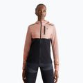 Giacca da corsa On Running Weather Lumos donna color rosa bosco/nero