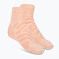 Calzini da corsa On Running Performance Mid rosa/fenicottero da donna