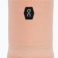 Calzini da corsa On Running Performance Mid rosa/fenicottero da donna 3