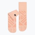 Calzini da corsa On Running Performance Mid rosa/fenicottero da donna 5