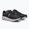 Scarpe da corsa On Cloudflow 4 bianco/nero da uomo 9