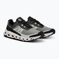 Scarpe da corsa On Cloudvista nero/bianco da donna 8
