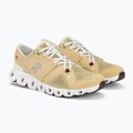 Scarpe da corsa On Cloud X 3 savana/frost da donna 4