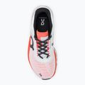 Scarpe da corsa On Cloudmonster 2 undyed/flame da donna 5