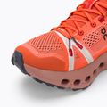 Scarpe da corsa On Cloudsurfer Trail flame/dustrose da donna 7